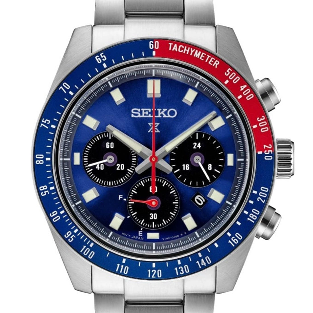 Seiko Prospex Speedtimer SSC913 SSC913P1 SSC913P Blue Dial Solar Chronograph Watch