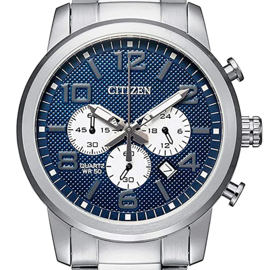 Citizen AN8050-51M AN8050 Chronograph Blue Dial Mens Watch (PRE-ORDER) -Citizen