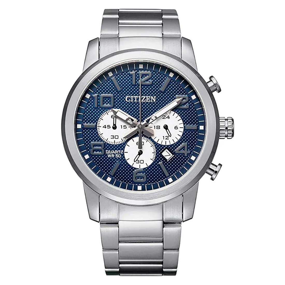 Citizen AN8050-51M AN8050 Chronograph Blue Dial Mens Watch (PRE-ORDER) -Citizen