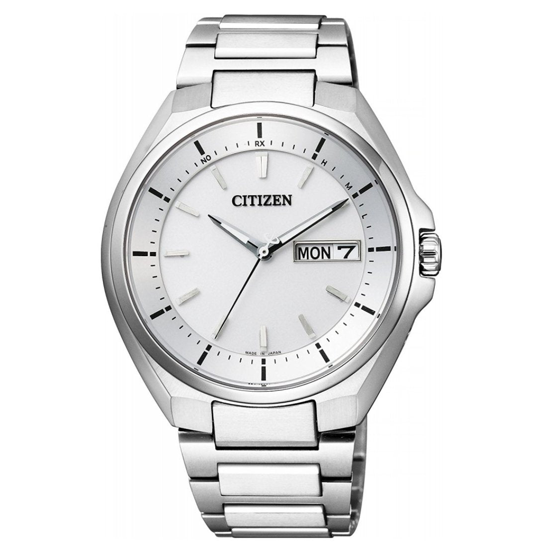 Citizen AT6050-54 AT6050-54A Attesa Eco-Drive White Dial JDM Watch -Citizen