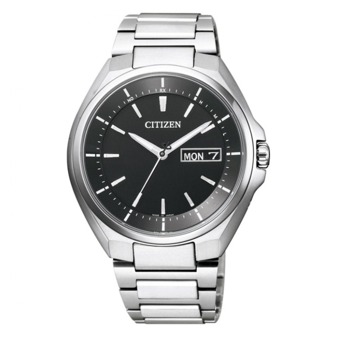 Citizen AT6050-54E AT6050-54 Attesa Eco-Drive Black Dial JDM Watch -Citizen