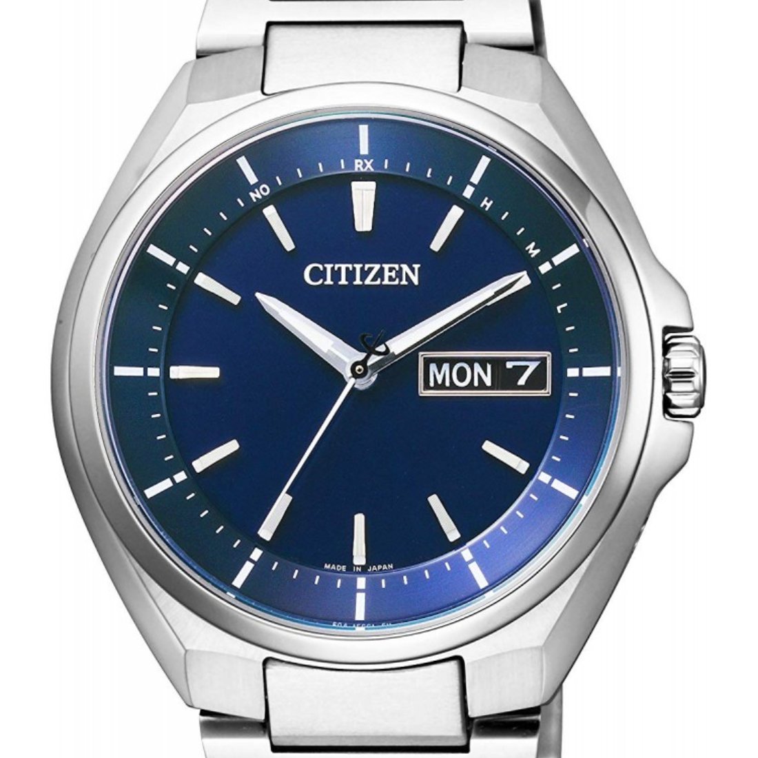 Citizen AT6050-54L AT6050-54 Attesa Eco-Drive Light Blue Dial JDM Mens Watch -Citizen