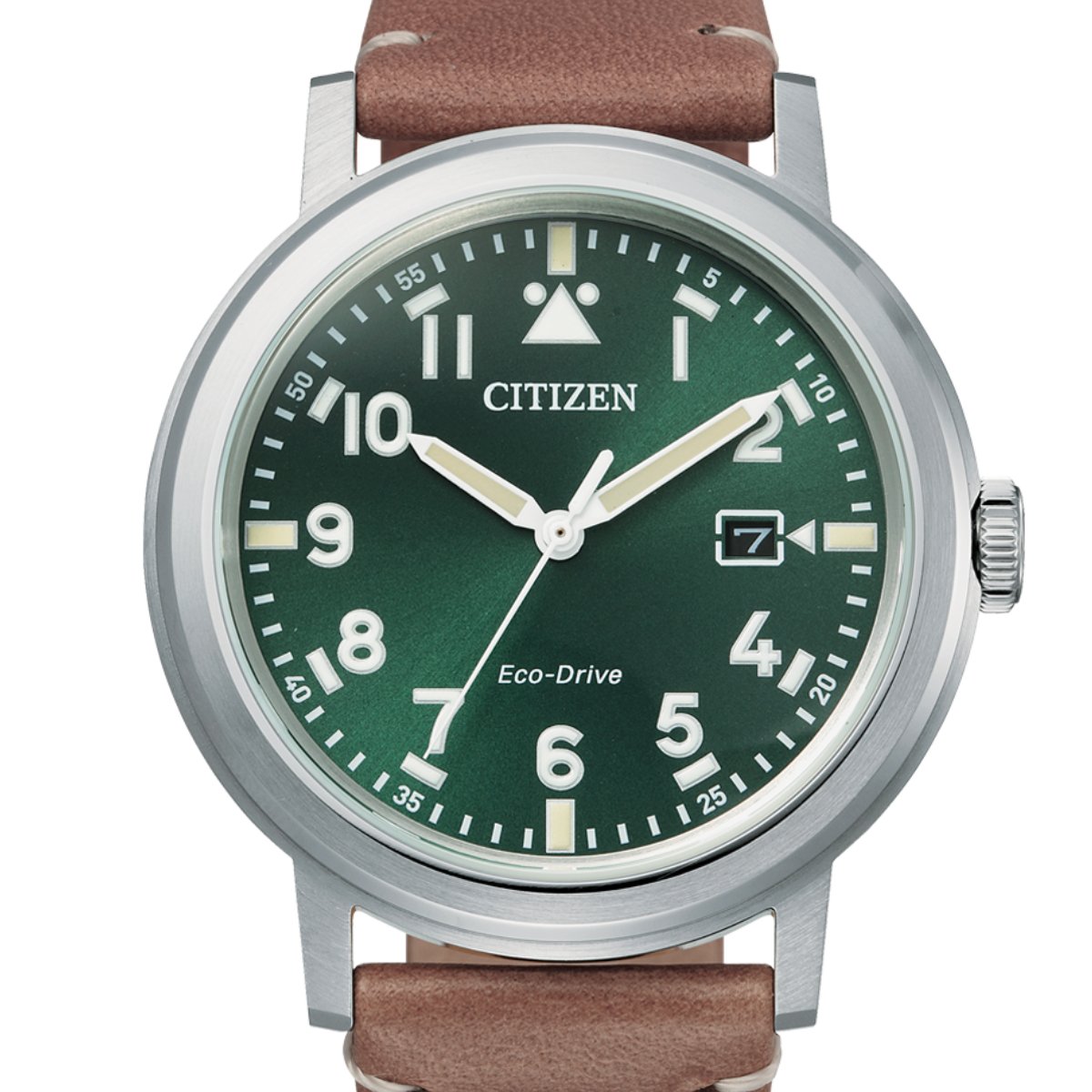 Citizen AW1620-13X AW1620-13 Military Eco-Drive Green Dial Watch -Citizen