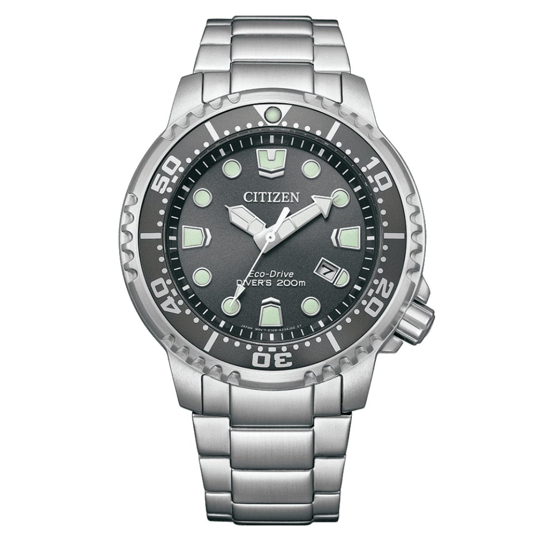 Citizen BN0167-50H BN0167-50 Promaster Eco-Drive Gray Dial Diving Watch -Citizen