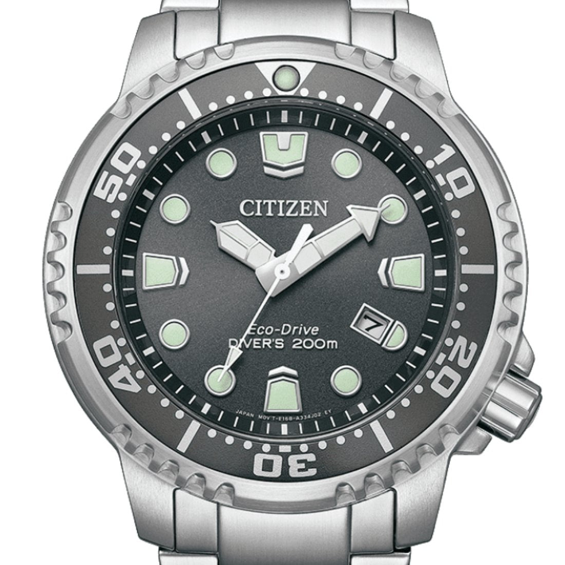 Citizen BN0167-50H BN0167-50 Promaster Eco-Drive Gray Dial Diving Watch -Citizen