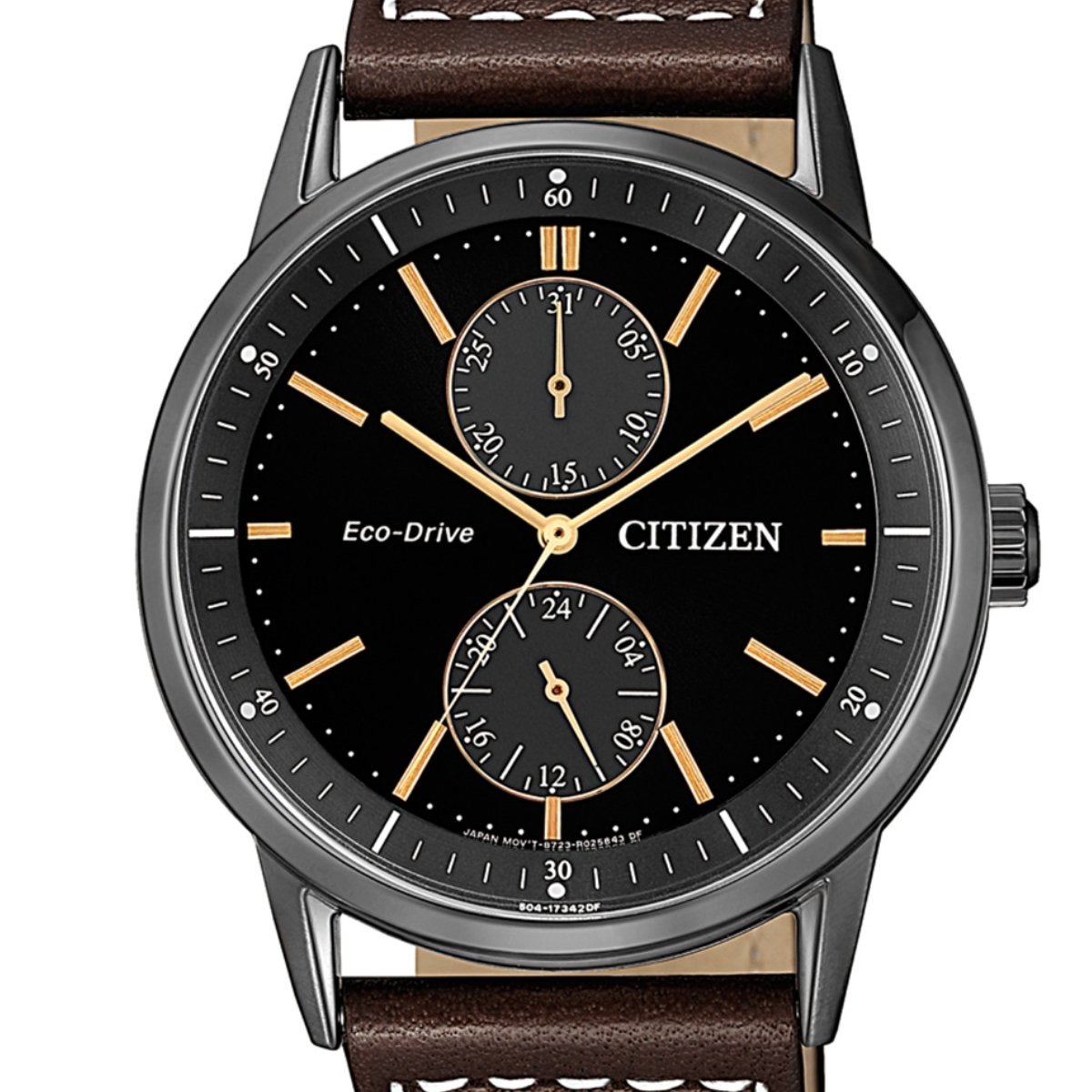 Citizen BU3027-16E Eco-Drive Chronograph Black Dial Mens Watch (PRE-ORDER) -Citizen