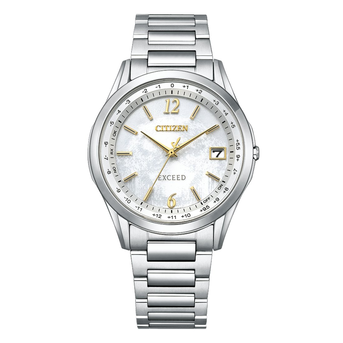 Citizen CB1110-70A Exceed Limited Model White Dial Photovoltaic Eco-Drive Watch -Citizen