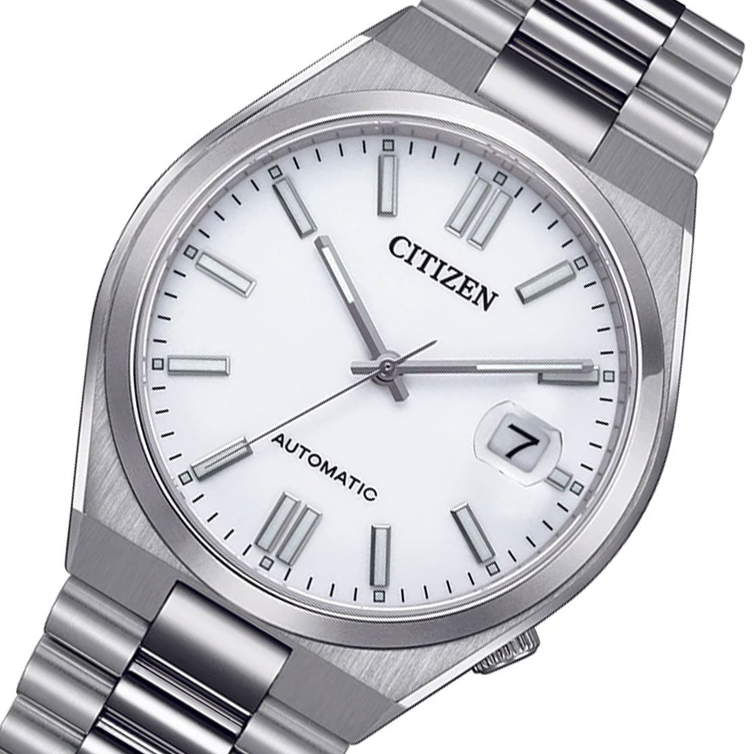 Citizen Mechanical White Dial NJ0150-81A Stainless Steel Analog Casual Watch -Citizen