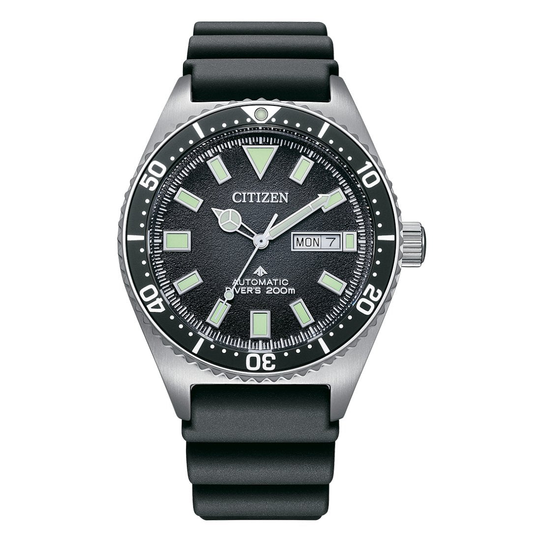 Citizen NY0120-01E Promaster Marine Black Dial Divers 200m Watch -Citizen