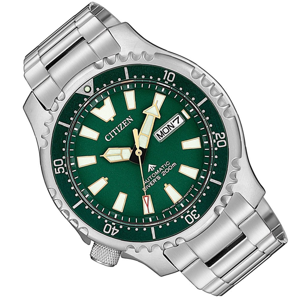 Citizen Promaster Fugu NY0099-81X Marine Green Dial Diving Watch -Citizen