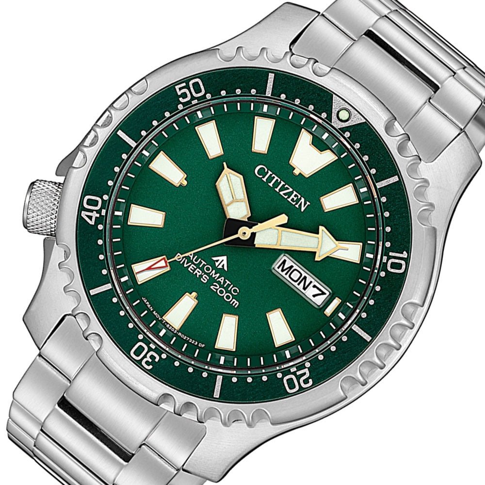 Citizen Promaster Fugu NY0099-81X Marine Green Dial Diving Watch -Citizen