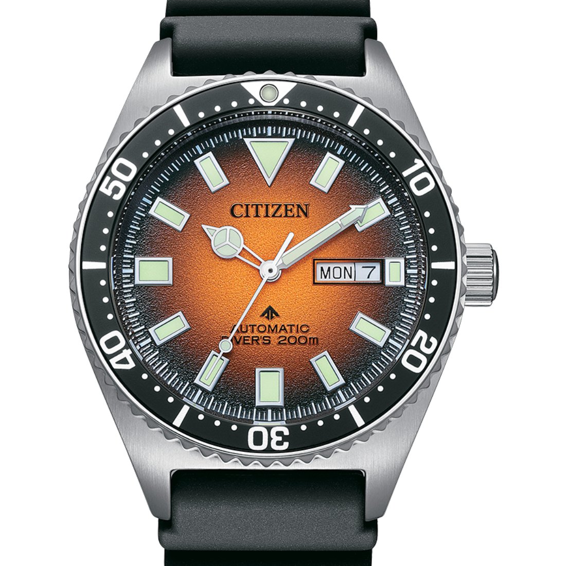 Citizen Promaster Marine NY0120-01Z Orange Dial Diving Watch -Citizen