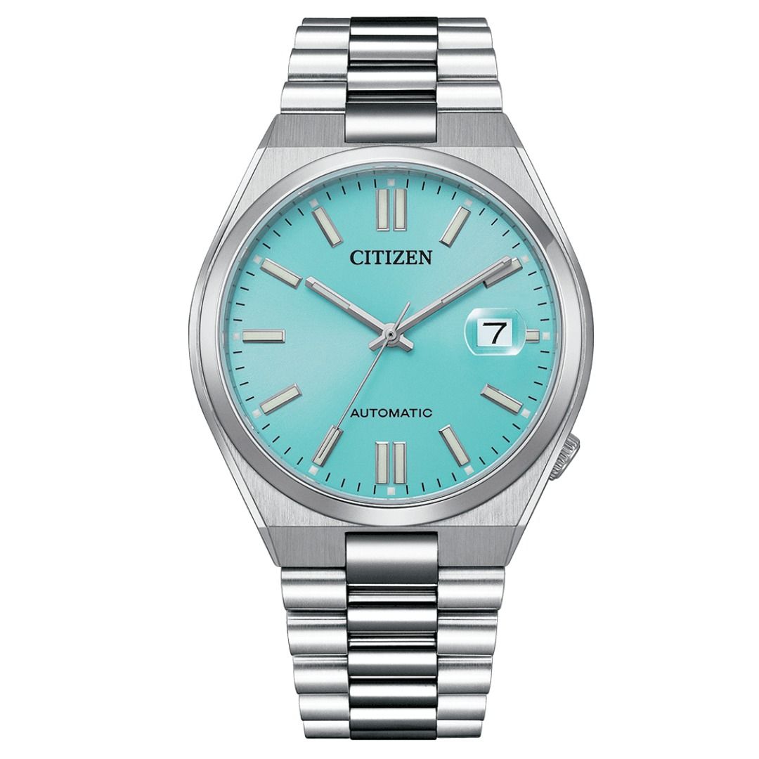 Citizen Tsuyosa Mechanical Blue Dial NJ0151-88M Stainless Steel Casual Watch -Citizen