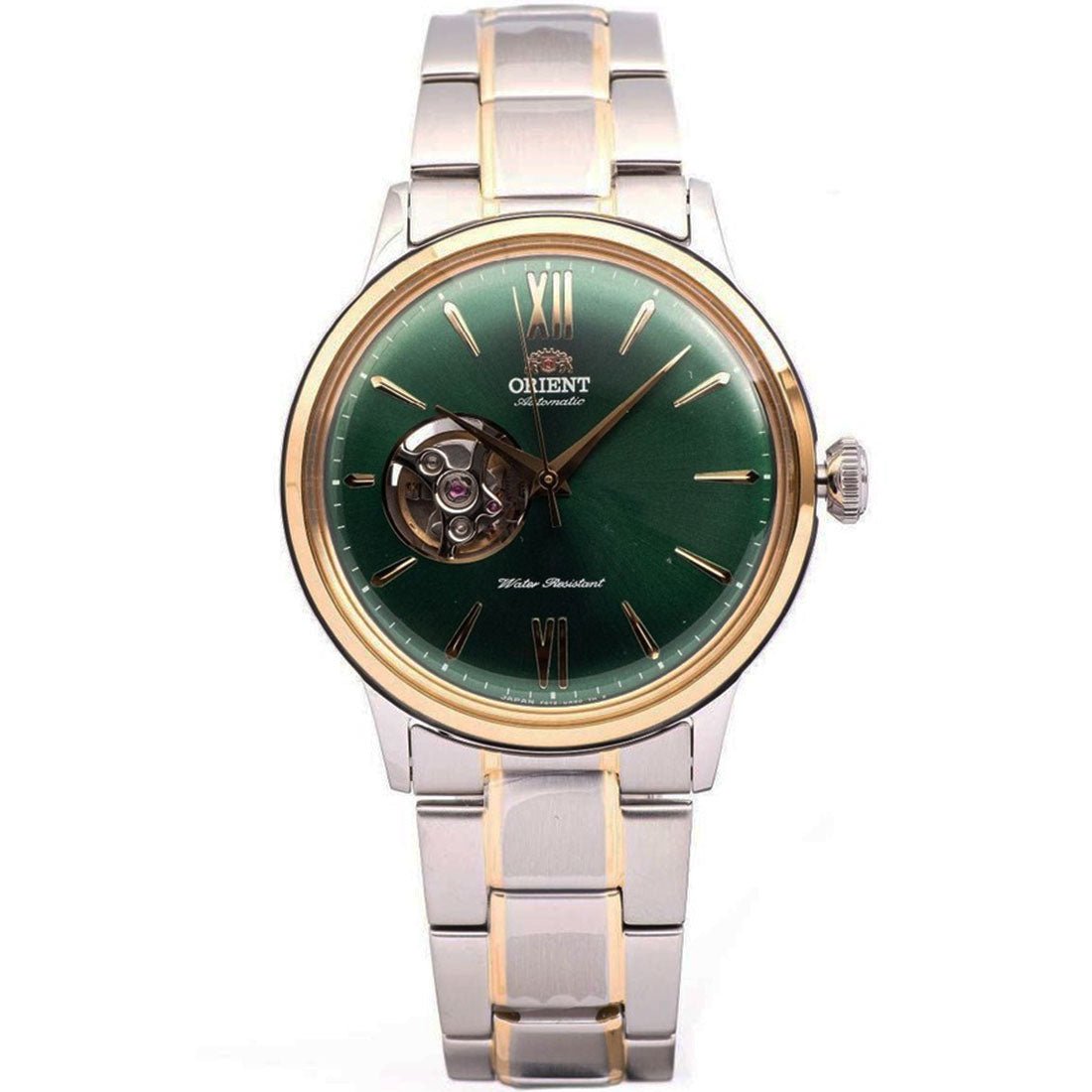 Orient Bambino Mechanical RA-AG0432E RA-AG0432E00C Green Dial Japan Made Watch -Orient
