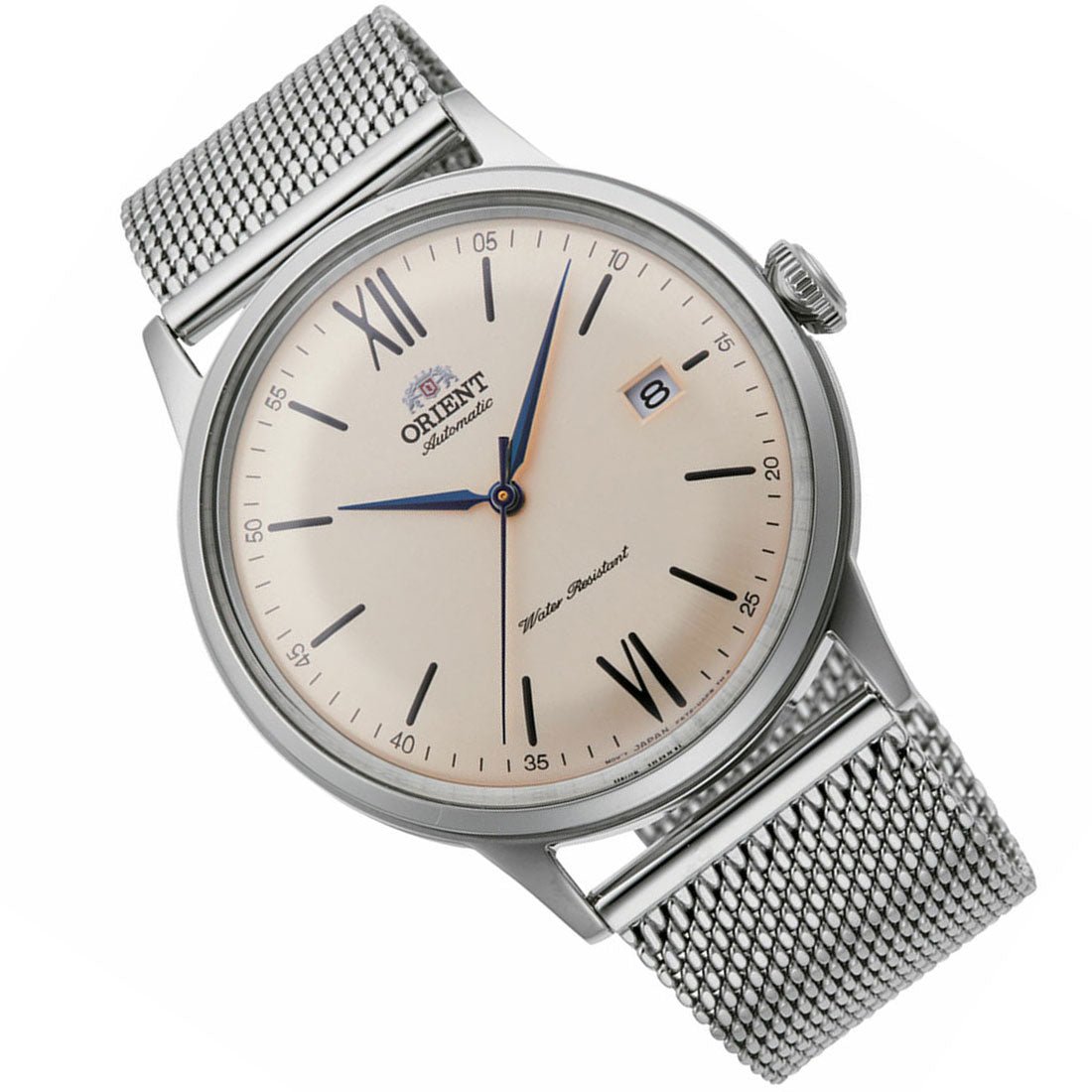 Orient Bambino Mesh Stainless Steel RA-AC0020G RA-AC0020G10B Watch -Orient