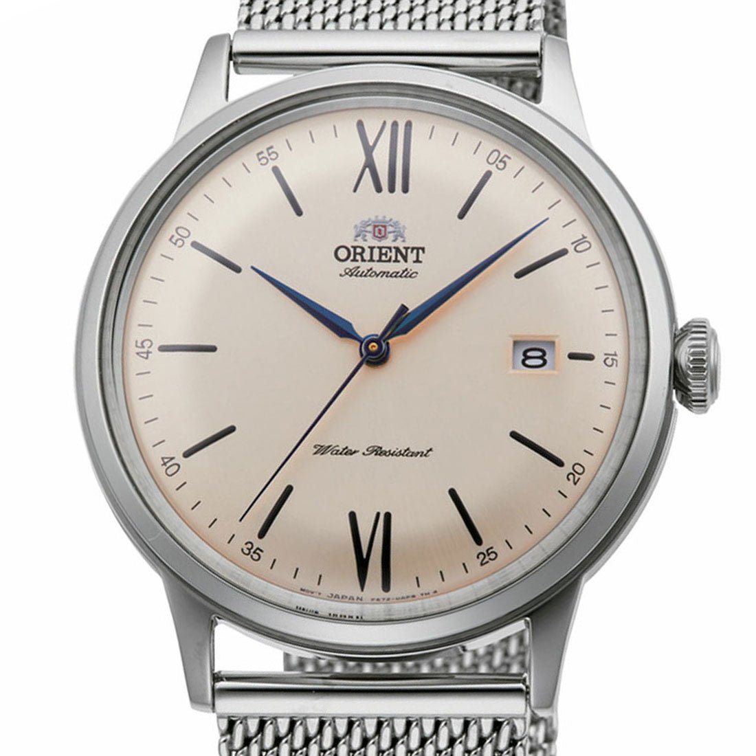 Orient Bambino Mesh Stainless Steel RA-AC0020G RA-AC0020G10B Watch -Orient