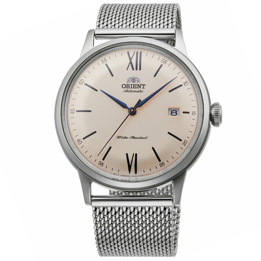 Orient Bambino Mesh Stainless Steel RA-AC0020G RA-AC0020G10B Watch -Orient