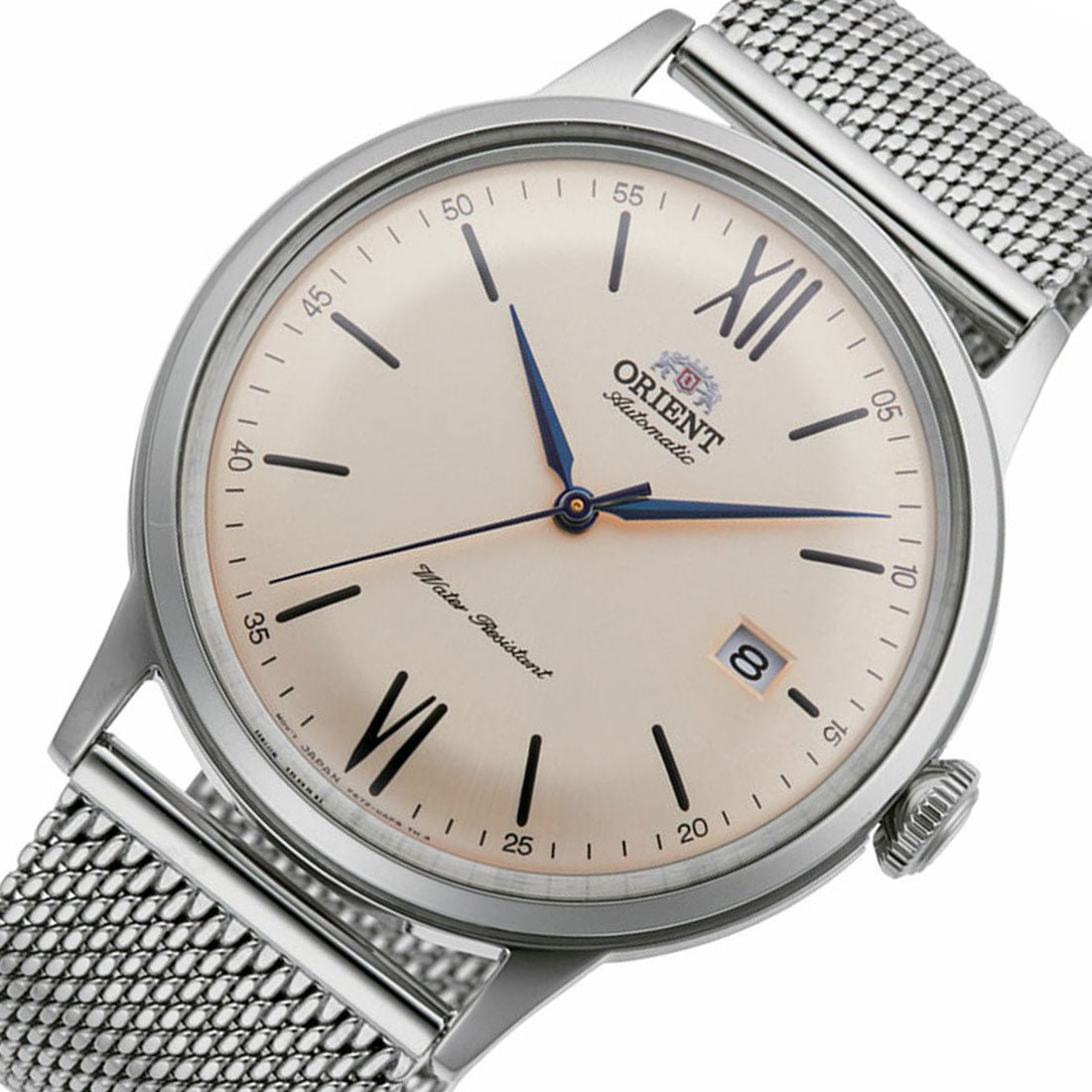 Orient Bambino Mesh Stainless Steel RA-AC0020G RA-AC0020G10B Watch -Orient