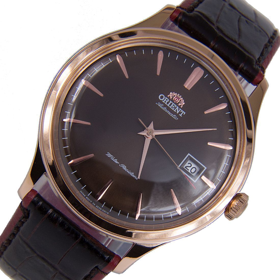 Orient Classic Bambino Brown Dial FAC08001T0 AC08001T Leather Watch -Orient