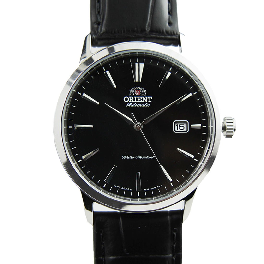 Orient Leather Contemporary Mechanical RA-AC0F05B10B RA-AC0F05B Fashion Watch -Orient