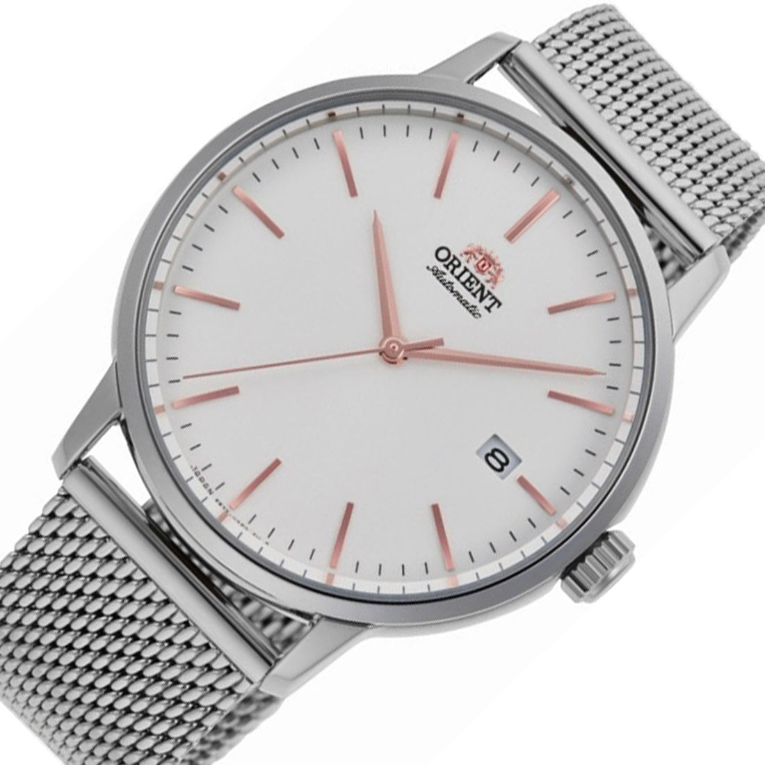 Orient Maestro Mechanical Mesh Band RA-AC0E07S RA-AC0E07S10B Fashion Watch -Orient