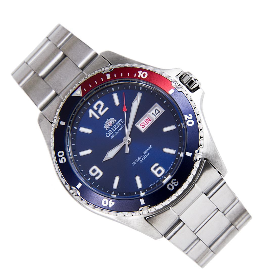 Orient Mako II Blue Dial FAA02009D9 AA02009D Automatic Sports Watch -Orient