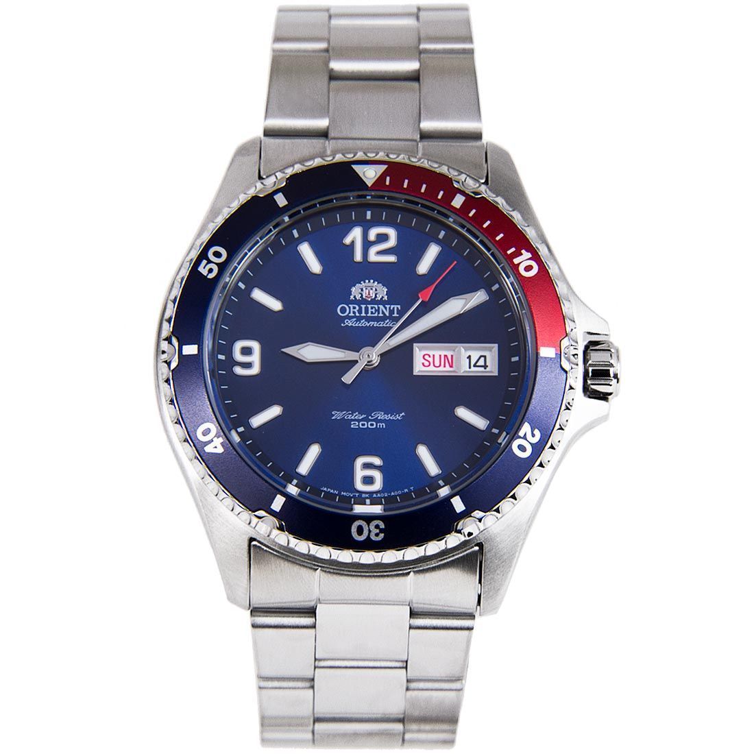 Orient Mako II Blue Dial FAA02009D9 AA02009D Automatic Sports Watch -Orient