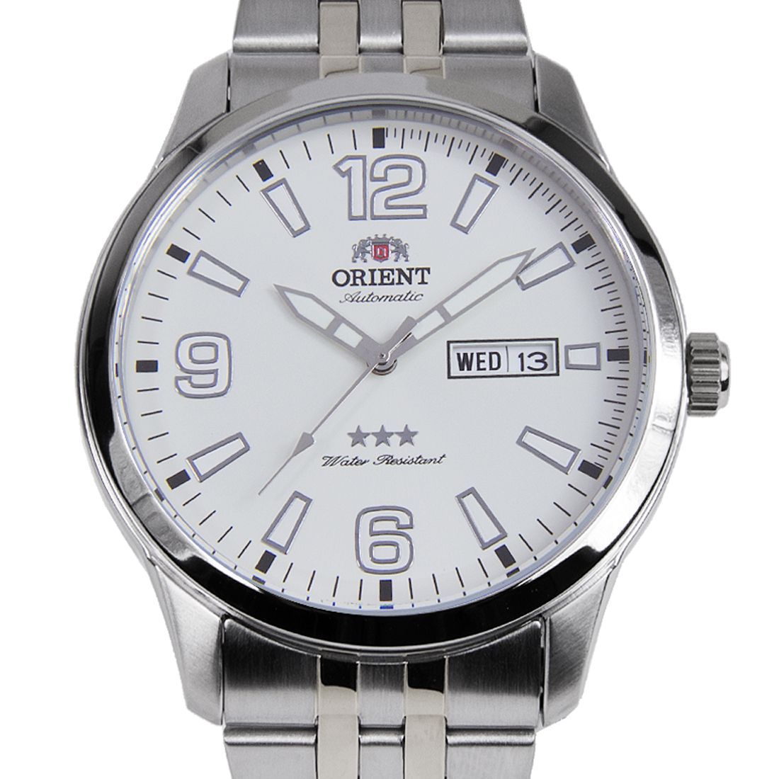 Orient Mechanical 3 Stars SAB0B006WB AB0B006W White Dial Casual Watch -Orient