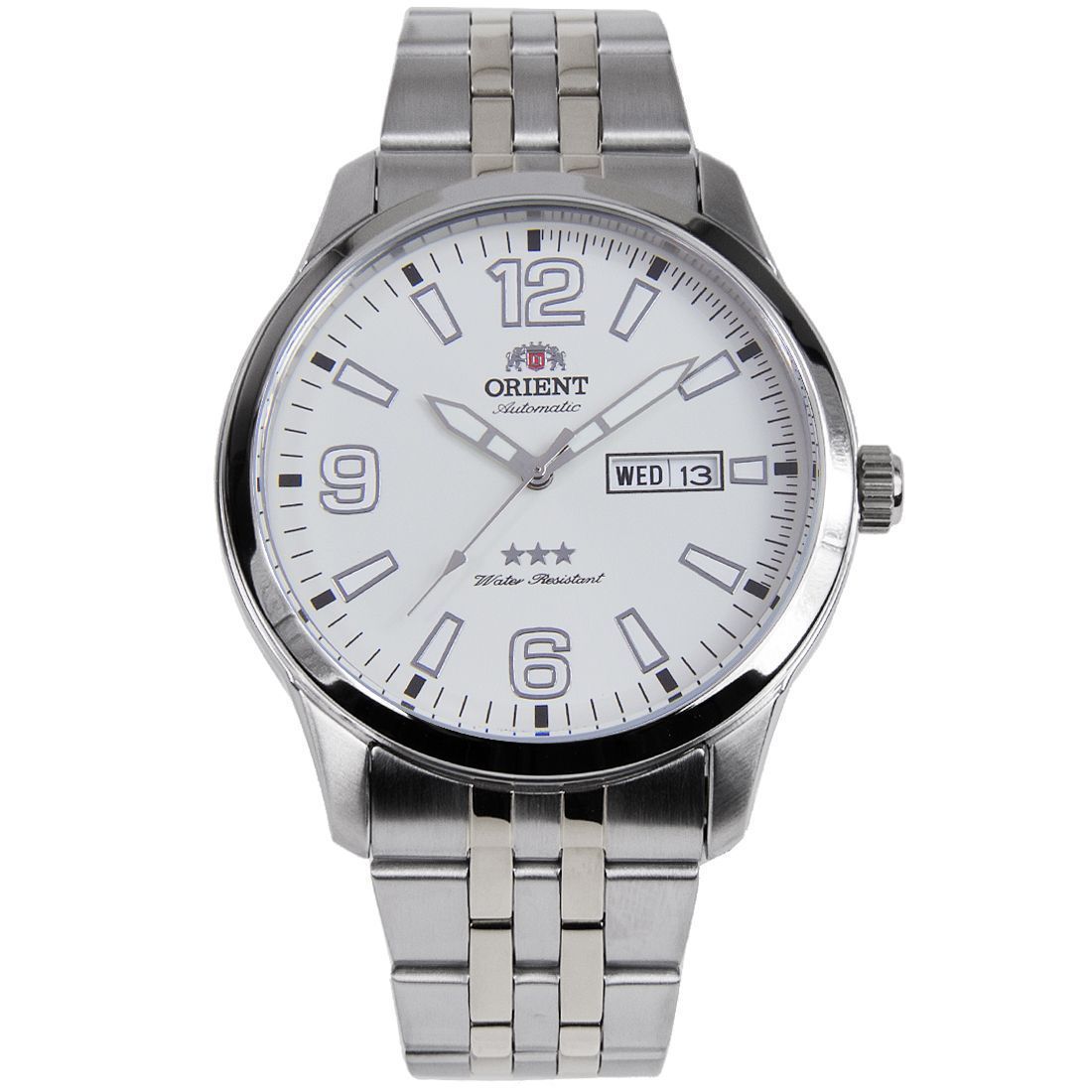 Orient Mechanical 3 Stars SAB0B006WB AB0B006W White Dial Casual Watch -Orient