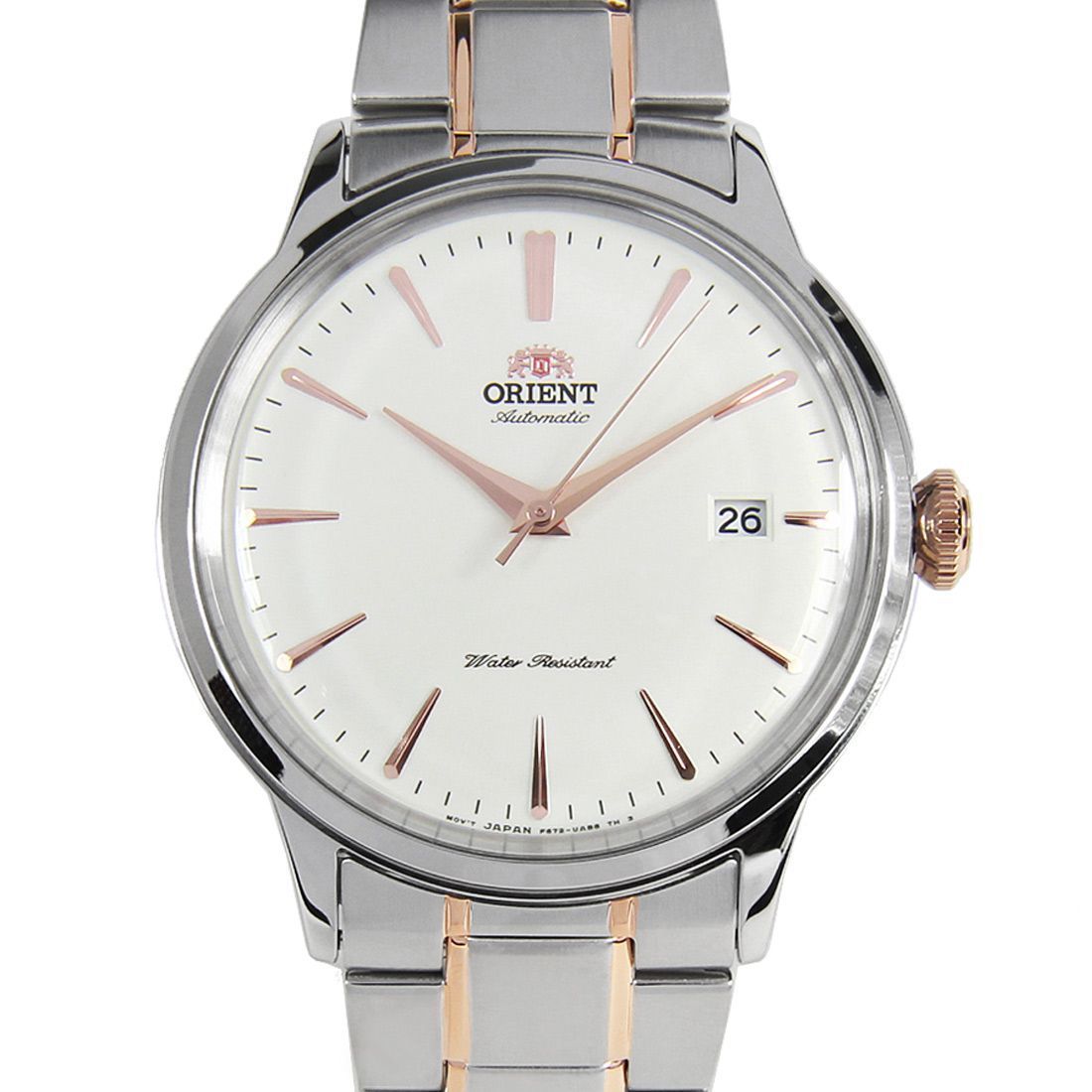 Orient Mechanical Bambino RA-AC0004S RA-AC0004S10B Two Tone Dress Watch -Orient