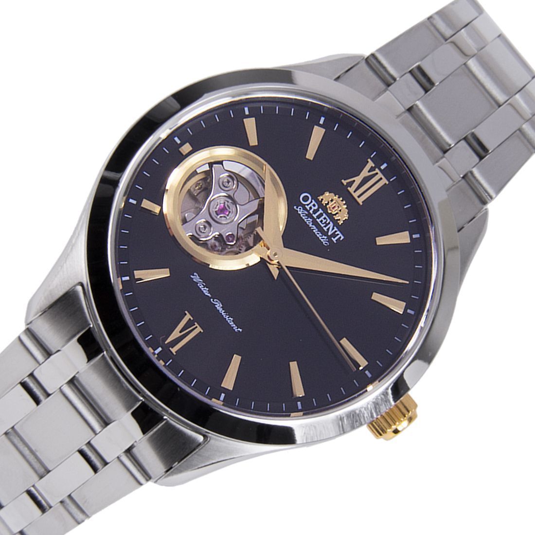 Orient Mechanical Black Open Heart Dial FAG03002B0 AG03002B Casual Watch -Orient