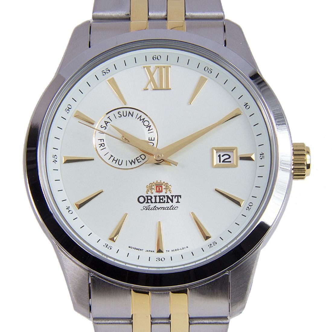 Orient Mechanical FAL00001W0 AL00001W Two Tone Stainless Steel Watch -Orient