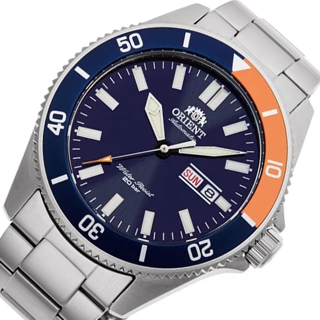 Orient RA-AA0913L19B RA-AA0913L Automatic Blue Dial Mens Sports Watch -Orient