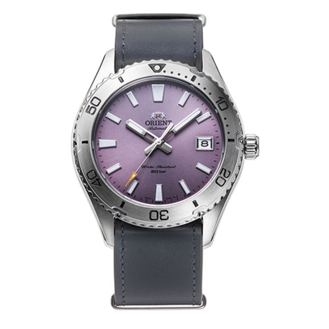 Orient RA-AC0Q07V RA-AC0Q07V10B Mako 40 Sports Lilac Dial Automatic Watch (PRE-ORDER EARLY OCT 2023) -Orient