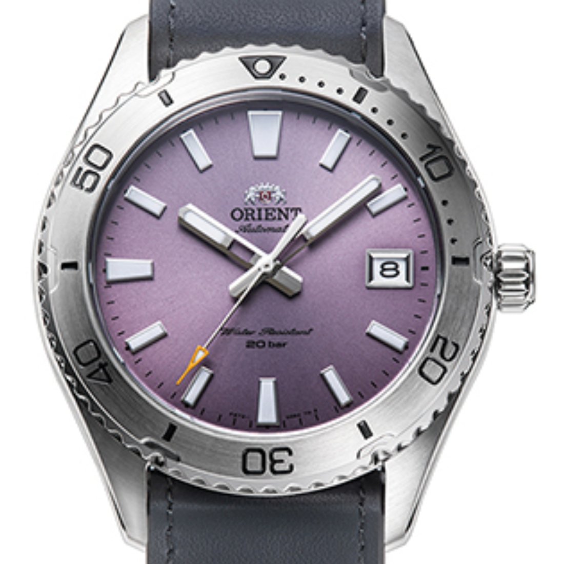 Orient RA-AC0Q07V RA-AC0Q07V10B Mako 40 Sports Lilac Dial Automatic Watch (PRE-ORDER EARLY OCT 2023) -Orient