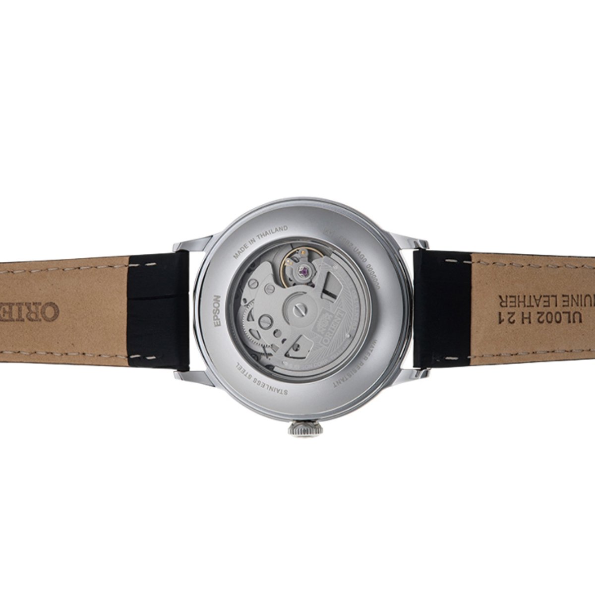 Orient RA-AK0701S10B RA-AK0701S Bambino Version 8 Classic White Dial Watch -Orient