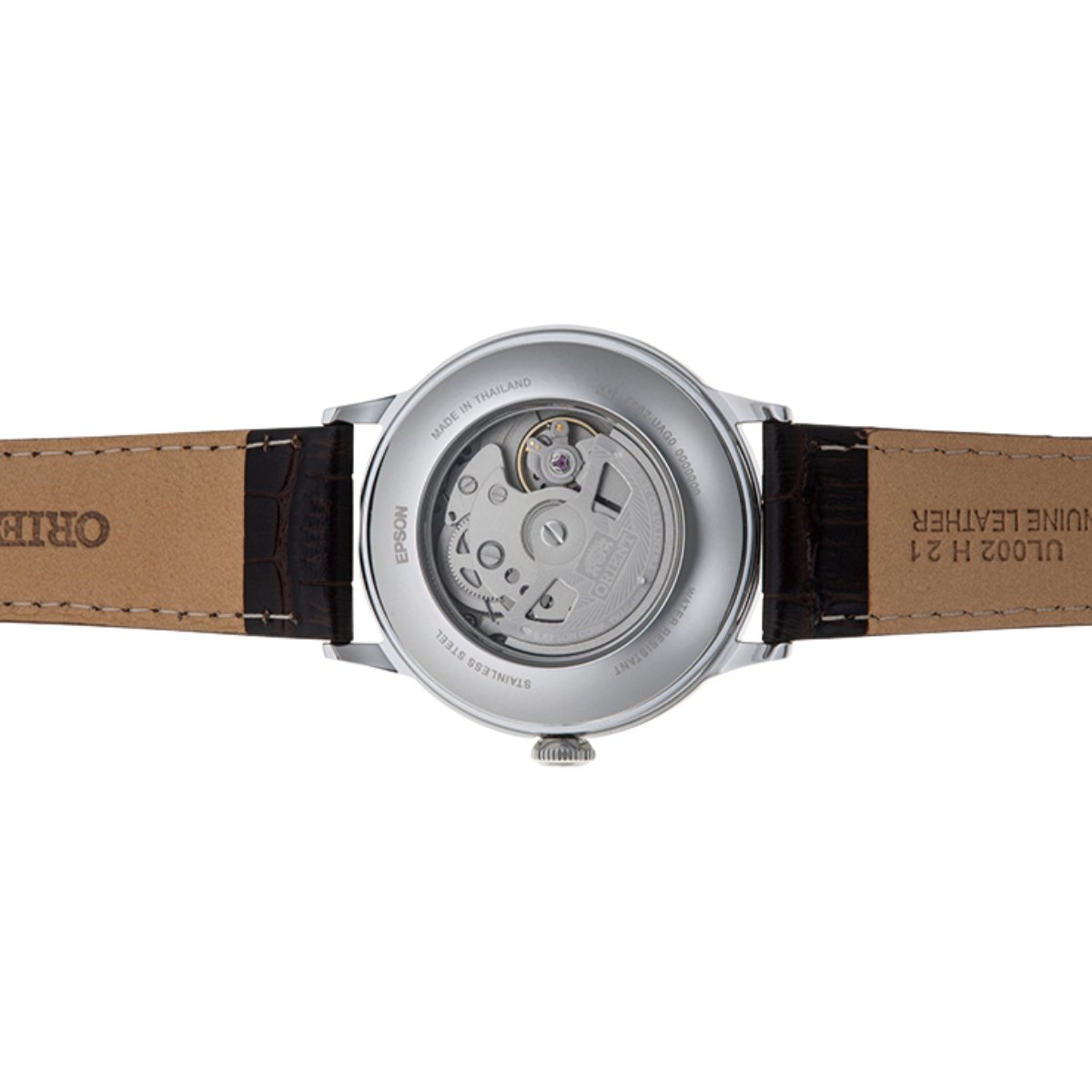 Orient RA-AK0702Y10B RA-AK0702Y Bambino Version 8 Classic Beige Dial Watch -Orient