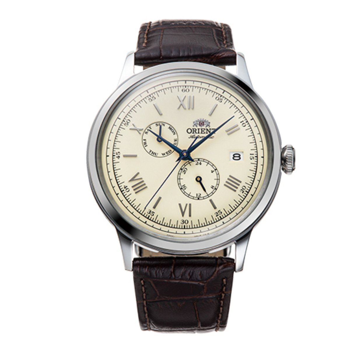 Orient RA-AK0702Y10B RA-AK0702Y Bambino Version 8 Classic Beige Dial Watch -Orient