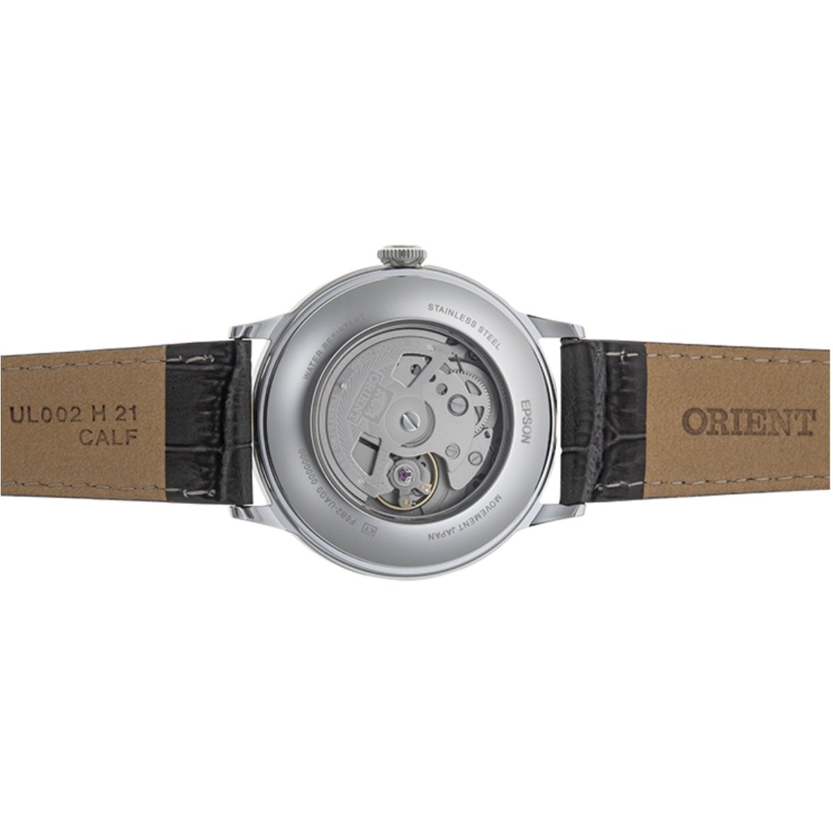 Orient RA-AK0704N10B RA-AK0704N Bambino Version 8 Classic Grey Dial Watch -Orient
