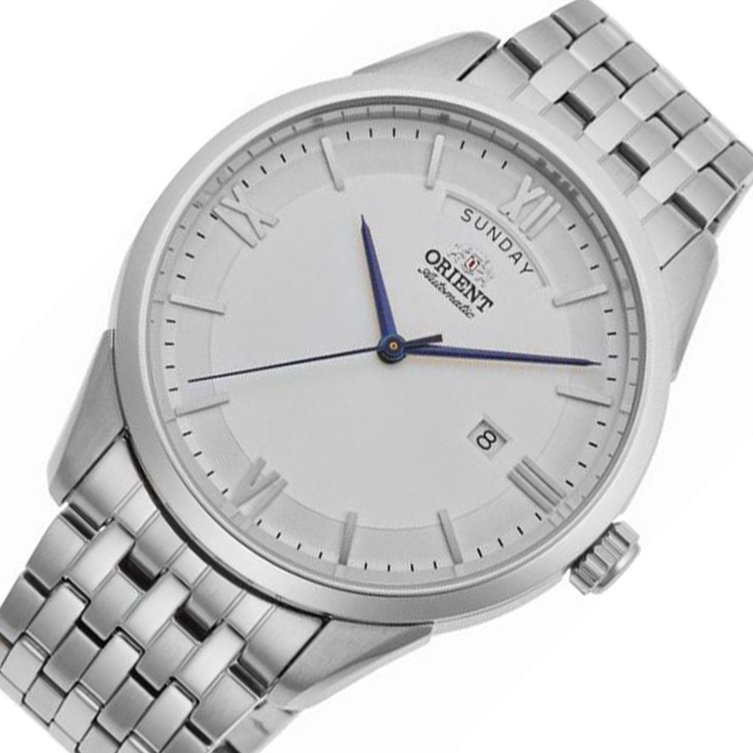 Orient RA-AX0005S RA-AX0005S0HB Automatic White Dial Stainless Steel Watch -Orient