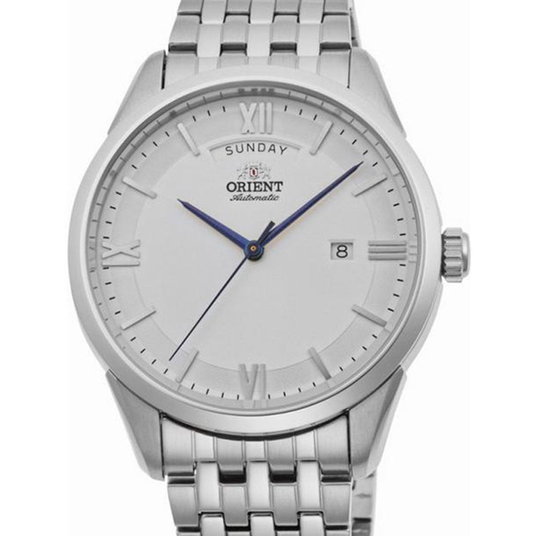 Orient RA-AX0005S RA-AX0005S0HB Automatic White Dial Stainless Steel Watch -Orient