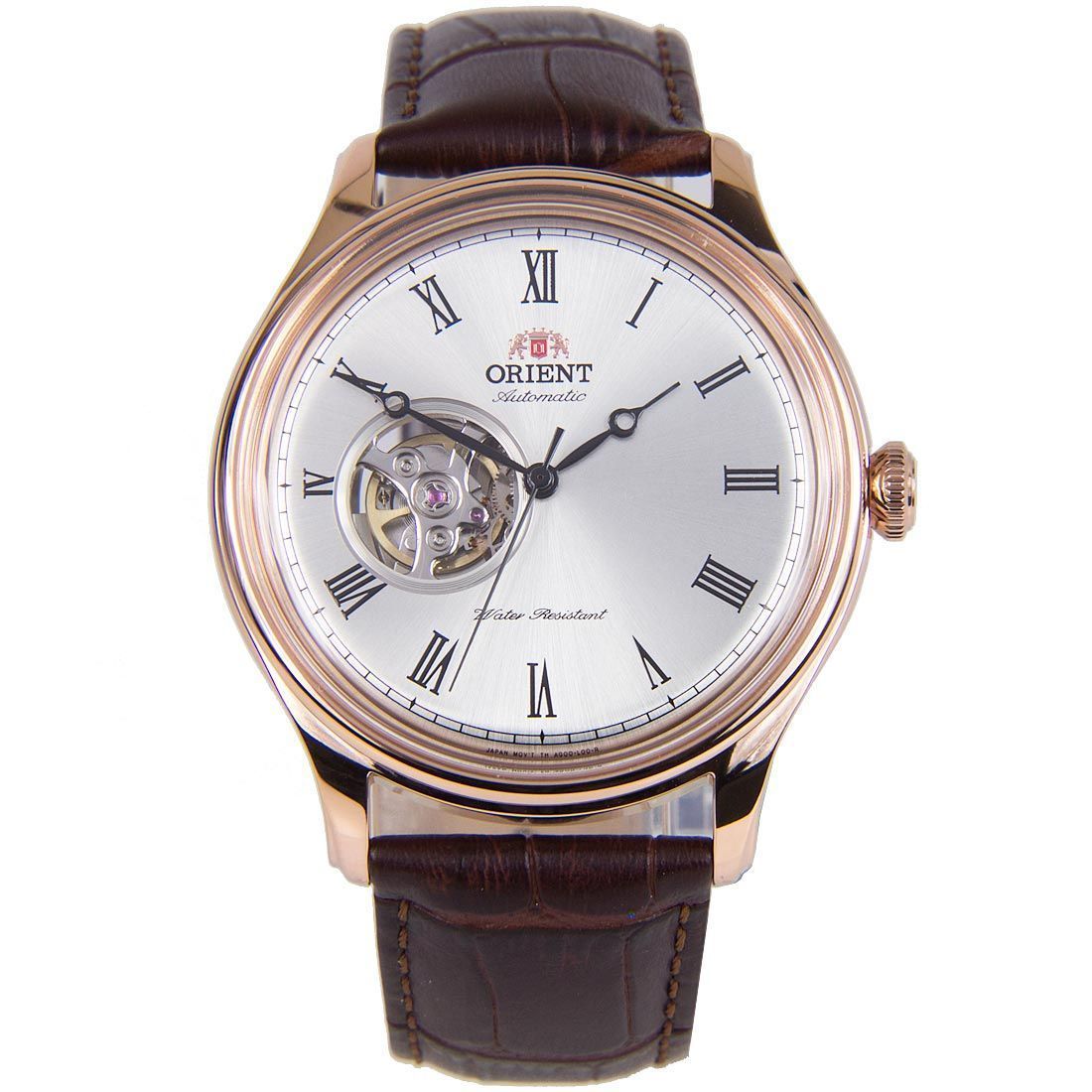 Orient Semi Skeleton Mechanical AG00001S FAG00001S0 Mens Leather Fashion Watch -Orient