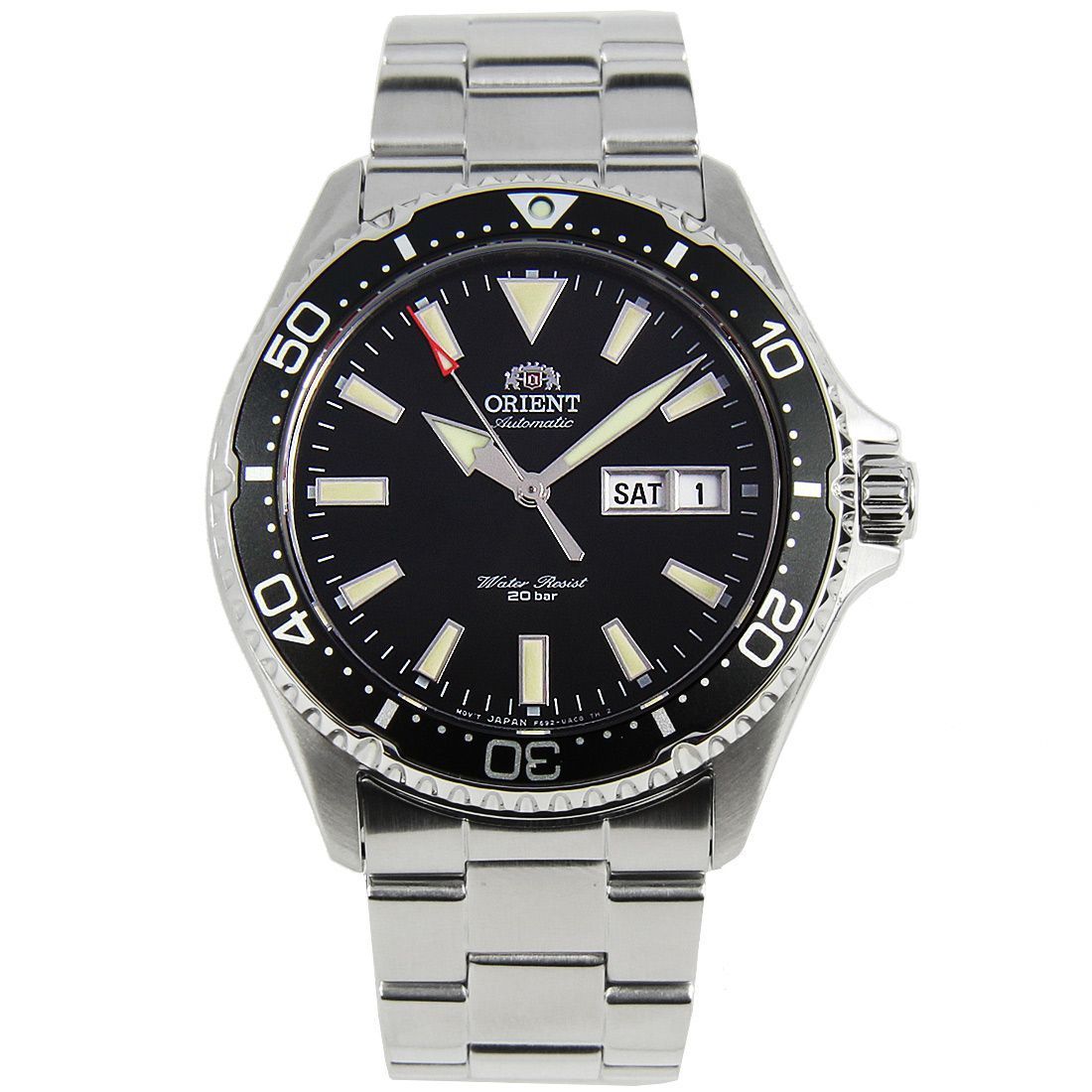 Orient Sports Mako III Mechanical RA-AA0001B19B RA-AA0001B Black Dial Watch -Orient