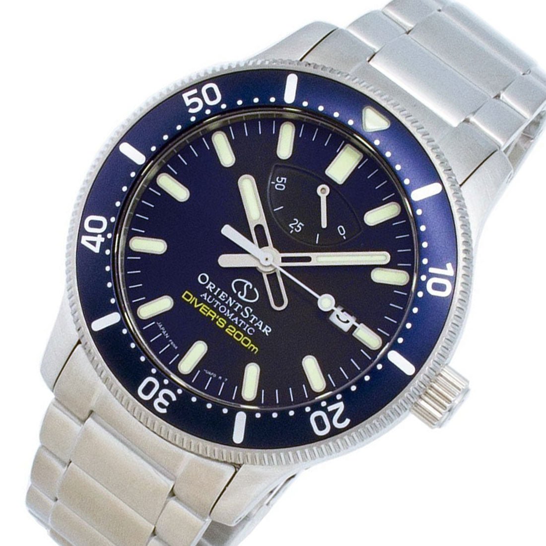 Orient Star Automatic Divers RE-AU0302L00B RE-AU0302L Blue Dial Watch -Orient