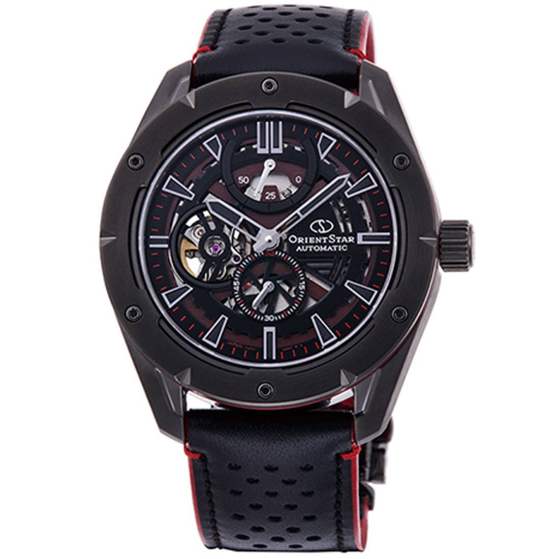 Orient Star Black Skeleton Avant Garde RE-AV0A03B RE-AV0A03B00B Automatic Watch -Orient