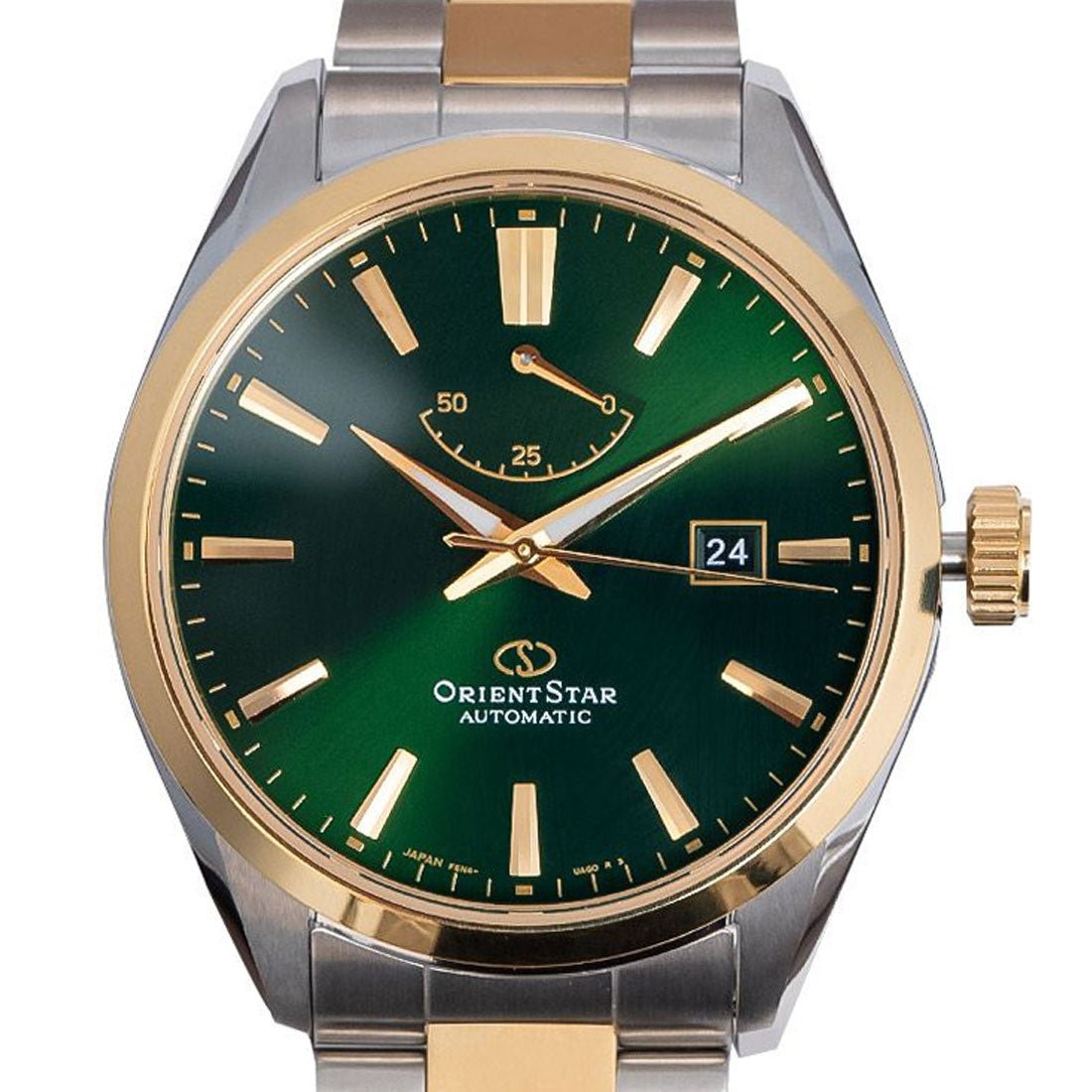 Orient Star Mechanical RE-AU0405E RE-AU0405E00B Two Tone Stainless Steel Watch -Orient