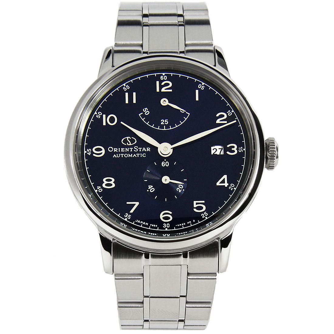 Orient Star Power Reserve Blue Dial RE-AW0002L RE-AW0002L00B Stainless Watch -Orient
