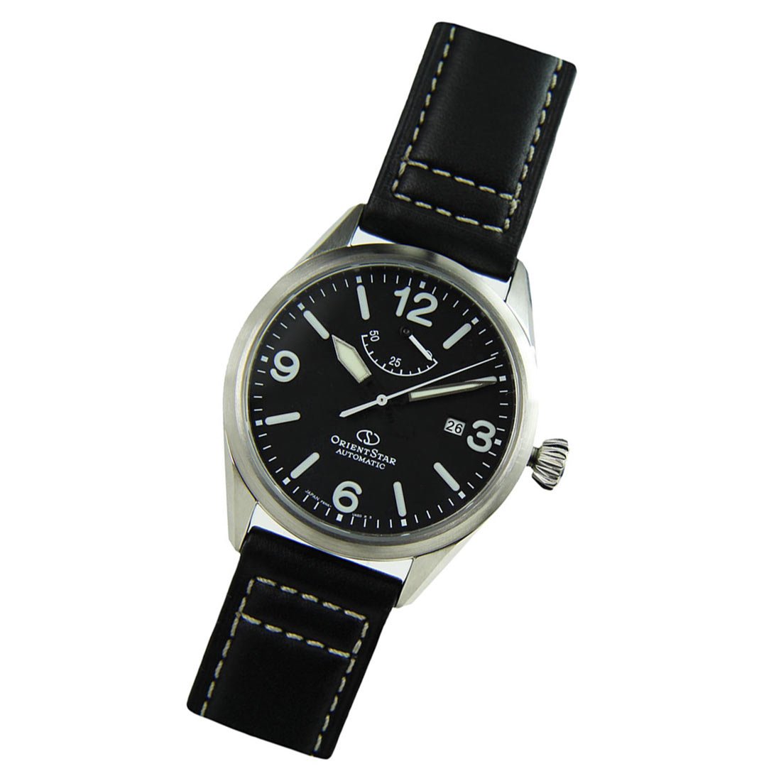 Orient Star Power Reserve RE-AU0203B00B RE-AU0203B Leather Band Watch -Orient