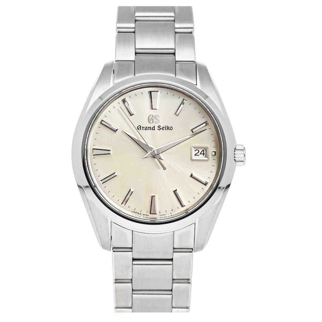 GS Grand Seiko SBGP009 SBGP009G Heritage Collection Silver Dial Stainless Steel Watch -Seiko