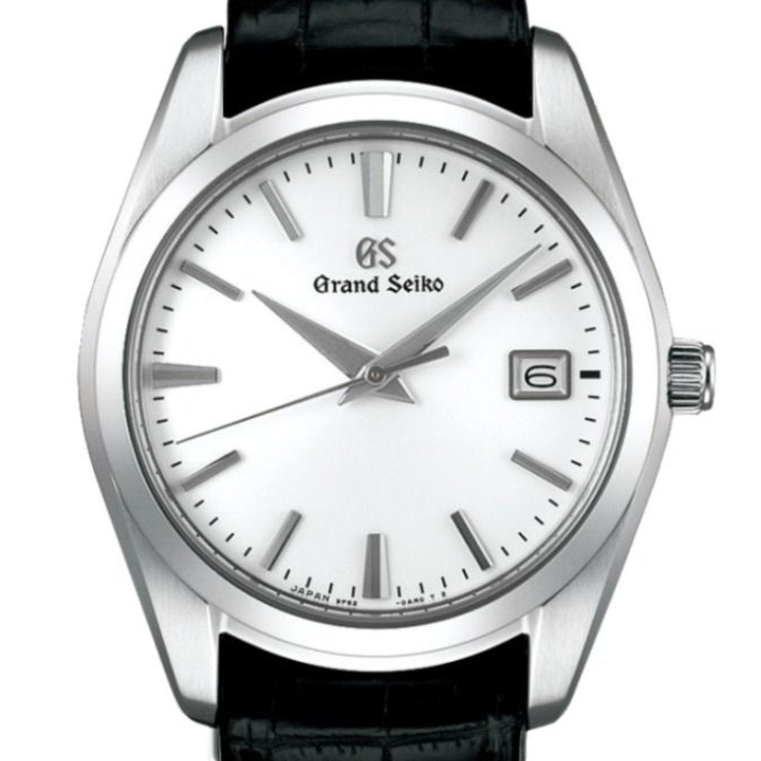 GS Grand Seiko SBGX295 SB GX295G Heritage Collection White Dial Analog Watch -Seiko
